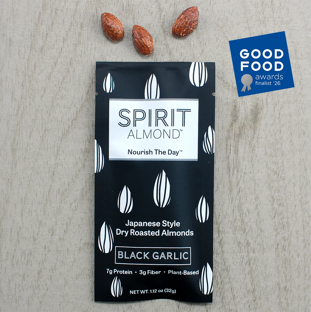 Black Garlic Almonds