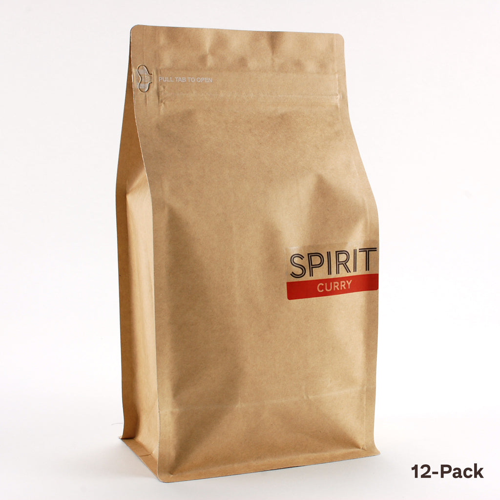 SPIRIT Almond Curry in 12-pack pouch