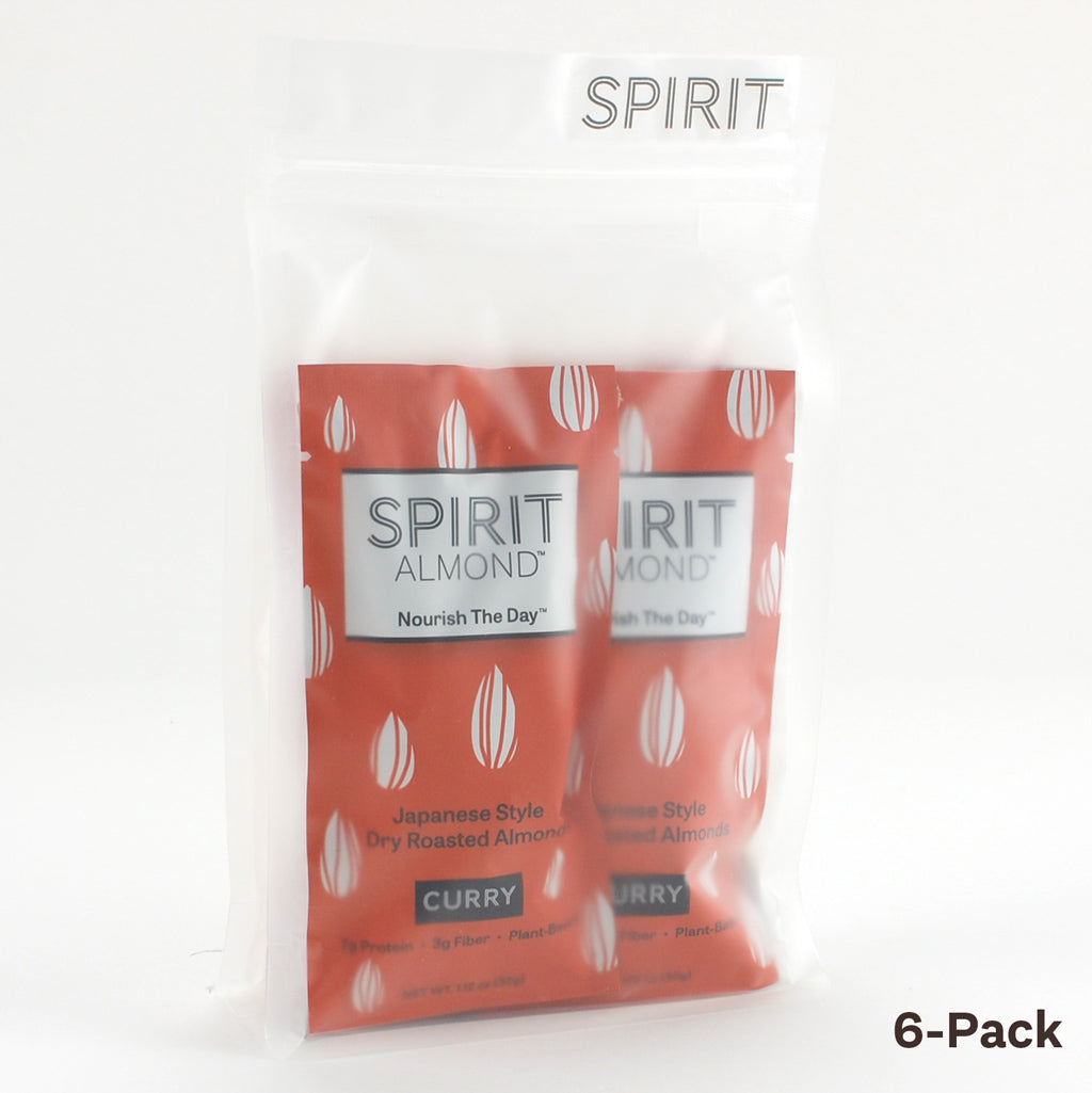 SPIRIT Almond Curry in 6-pack pouch
