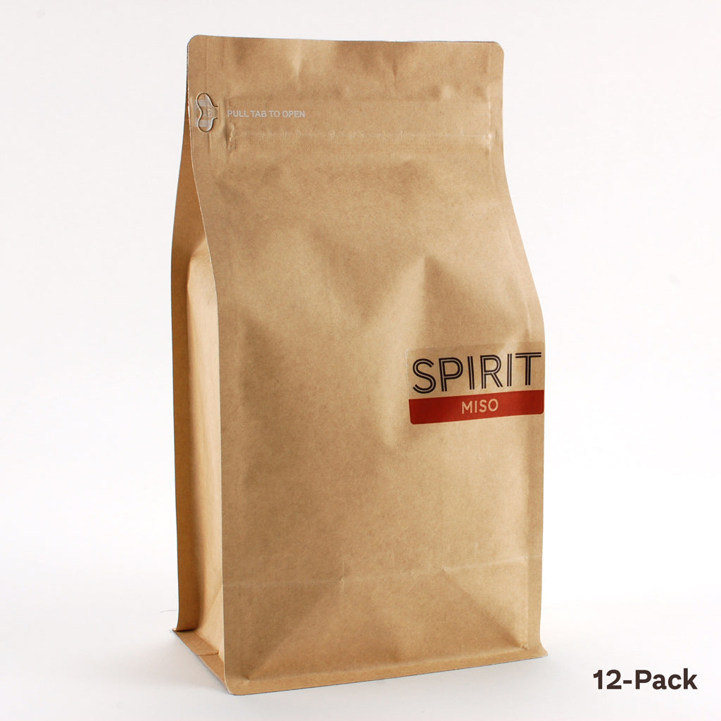 SPIRIT Almond Miso in 12-pack pouch