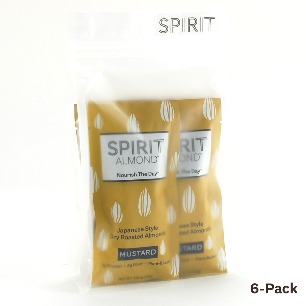 SPIRIT Almond Mustard in 6-pack pouch